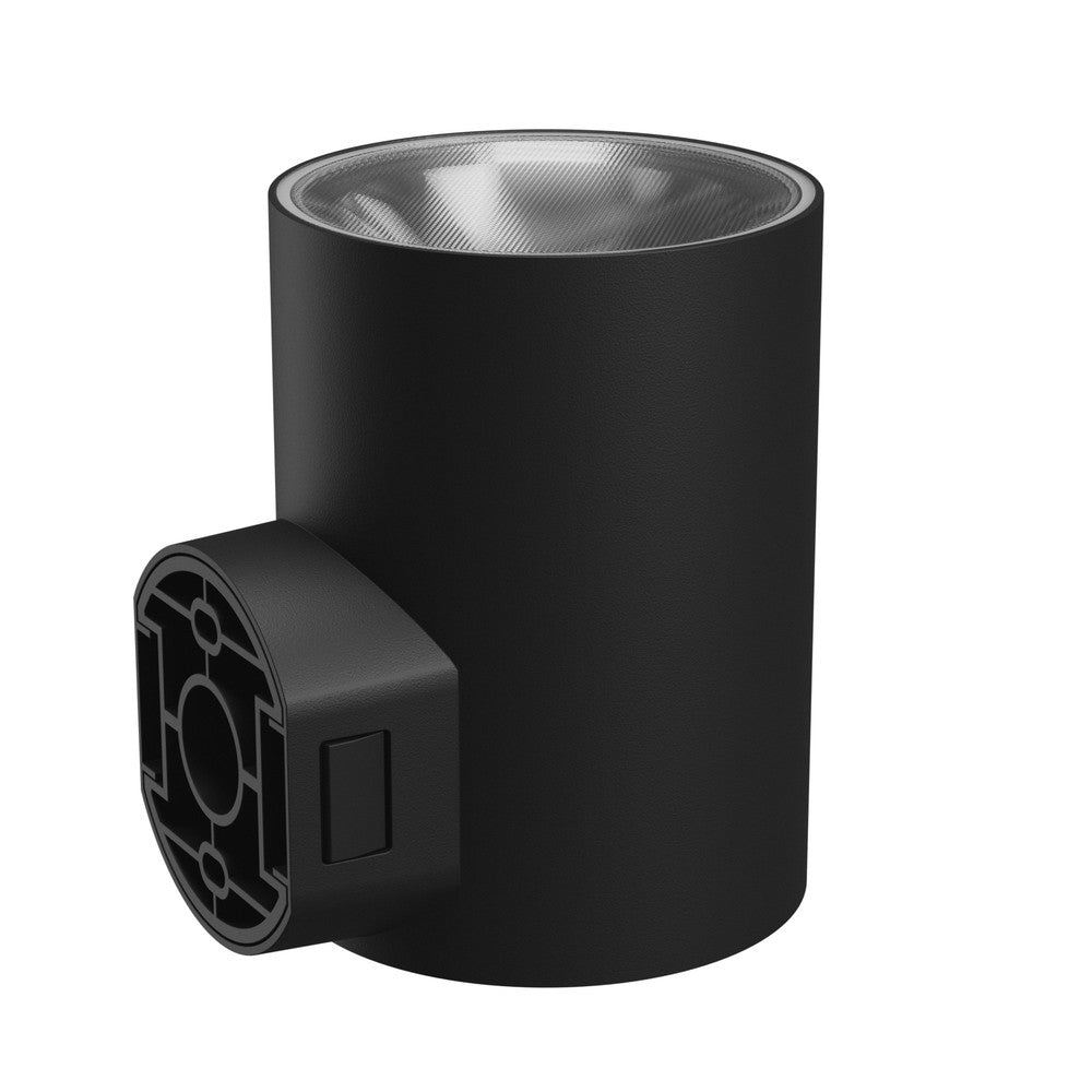 Torre 9W Sort Rundt Facadelys med CCT, IP54 og 700lm - 230V