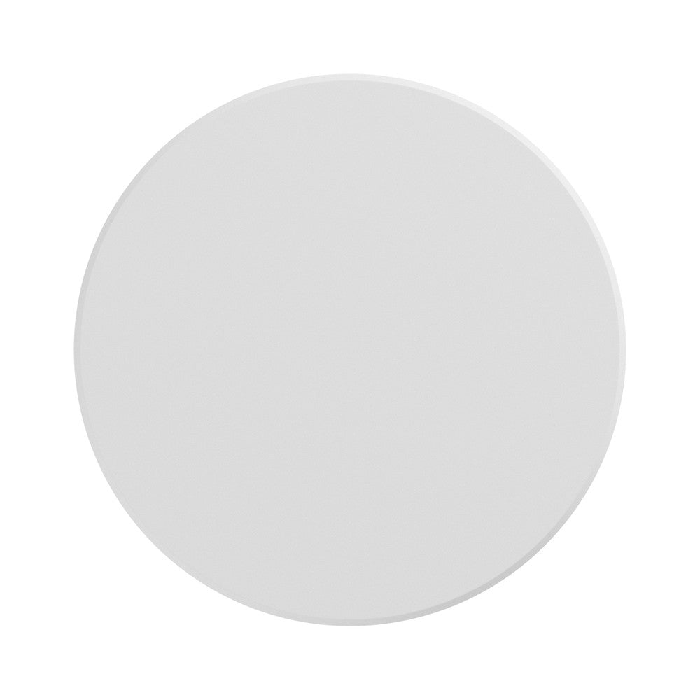 Rundt facadelys Piatta 12W hvid IP44 230V 180x47mm med 1000lm og RA80