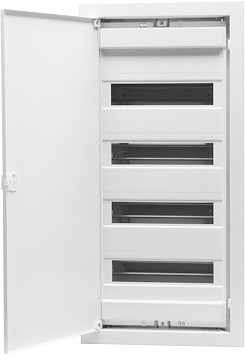 NORMTAVLE, INDBYGGET, 4 RÆKKER, 48+8 MODULER, IP40