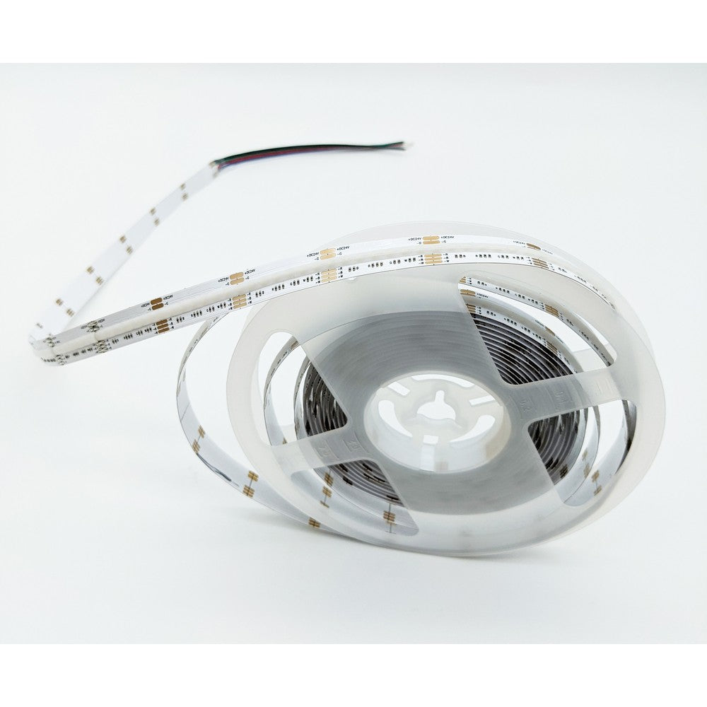 HiluX RGBW COB LED Strips - 24V - 16W - 620lm/m - RGB+2700K - CRI90+ - 5m - IP20