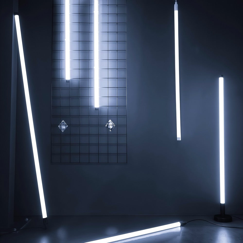 Neon Tube LED 120 cm, Blå - Justerbar lysstyrke, inkl. ledning