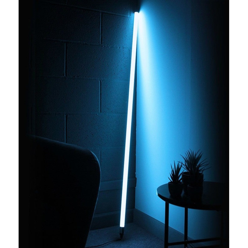 Neon Tube LED 120 cm, Blå - Justerbar lysstyrke, inkl. ledning