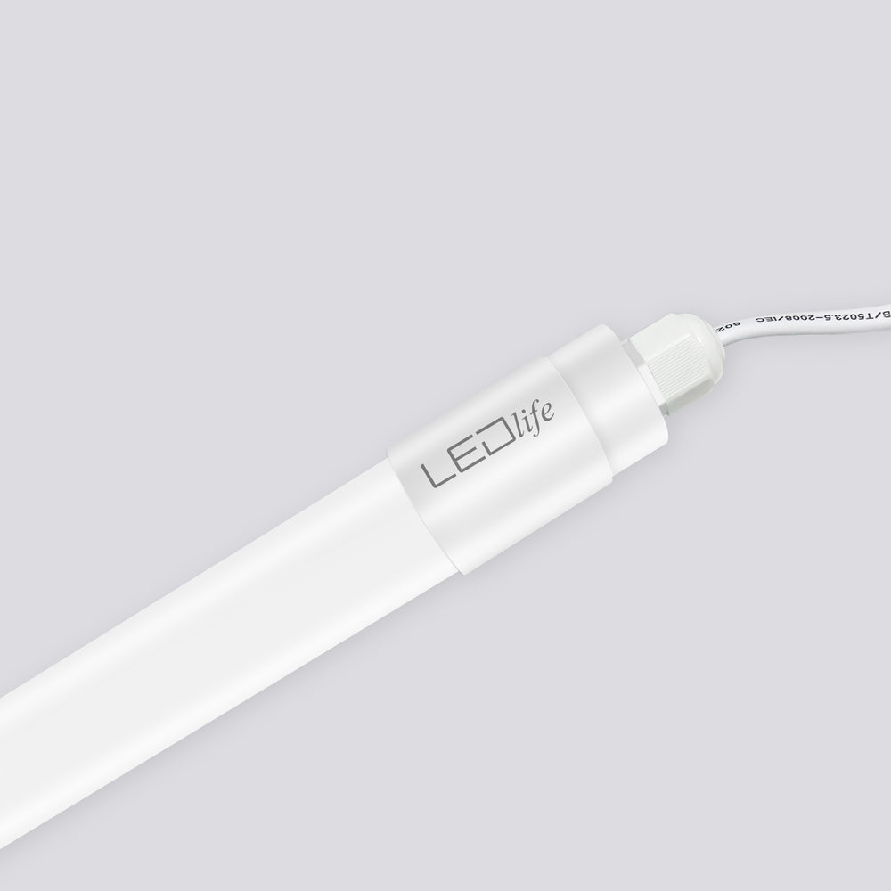 Neon Tube LED 120 cm, Blå - Justerbar lysstyrke, inkl. ledning
