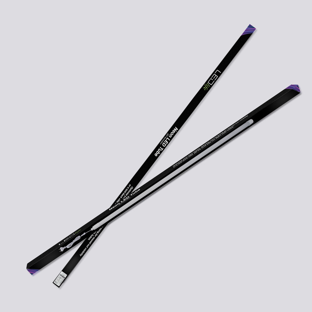 LEDlife Neon Tube LED 120 cm, Gul inkl. ledning - Designer rør, 18W, 230V, IP67