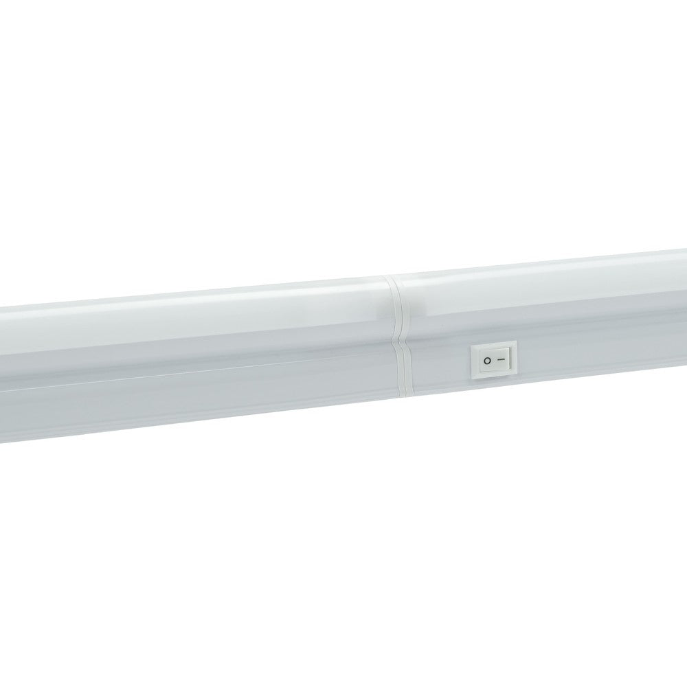 Skabskontakt T5 7W - 600mm, varm hvid, 230V, 120°, IP20, hvid, til/fra.