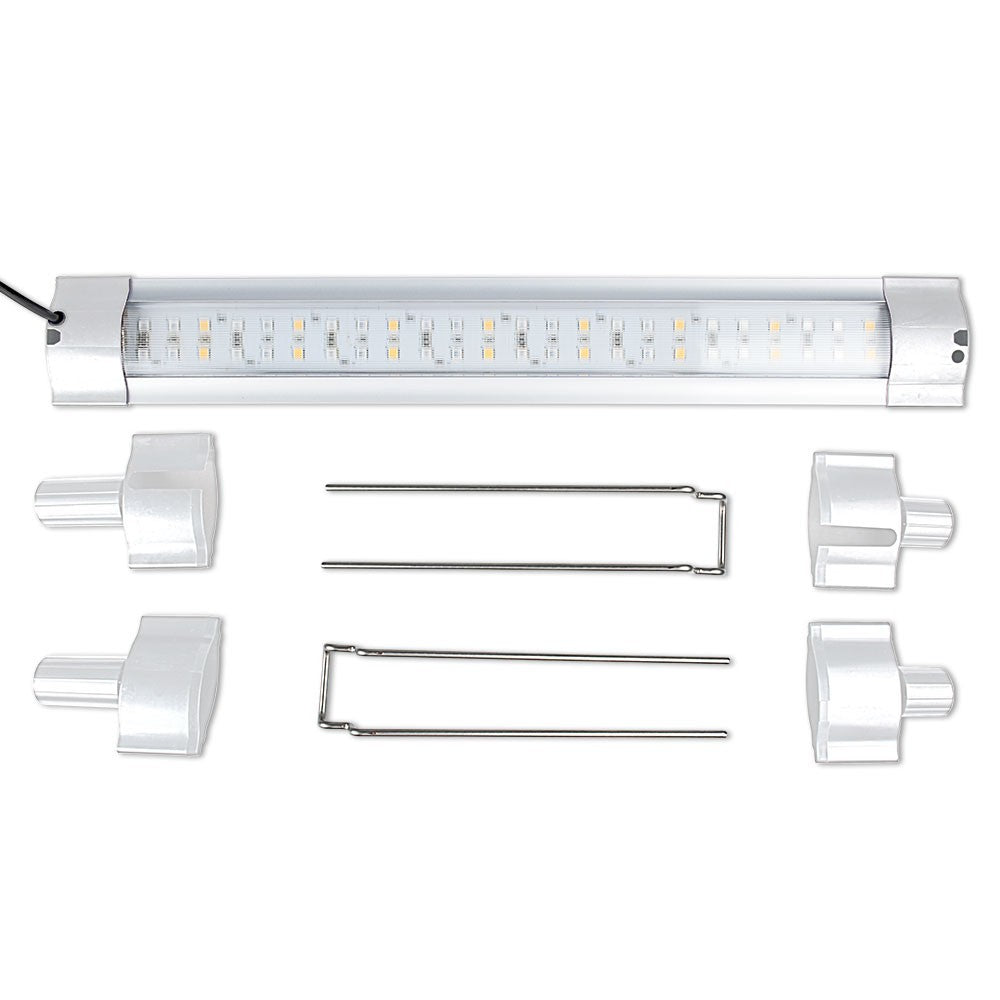 120 cm RGBW Wifi akvarie armatur - 35W LED, IP67, 230V, 1700lm, Vandtæt