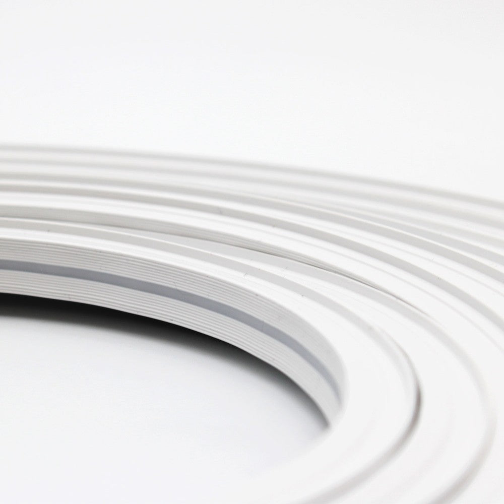 AnyCut Neon Flex 10x10 Rød LED strip - 5m, 8W/m, 12V, Ingen klippeafstand