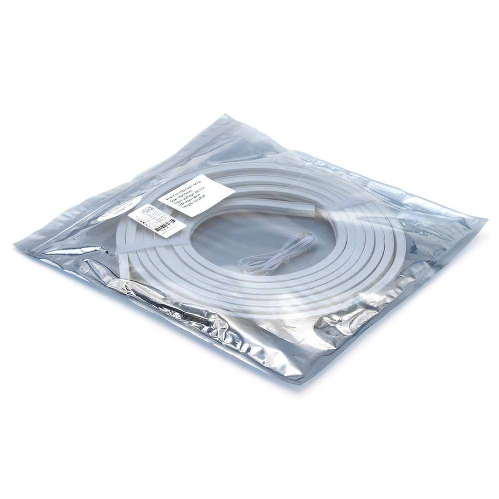 AnyCut Neon Flex Lilla LED strip - 5m, 8W/m, 12V - Ingen klippeafstand - Ideel til dekoration og stemningsbelysning