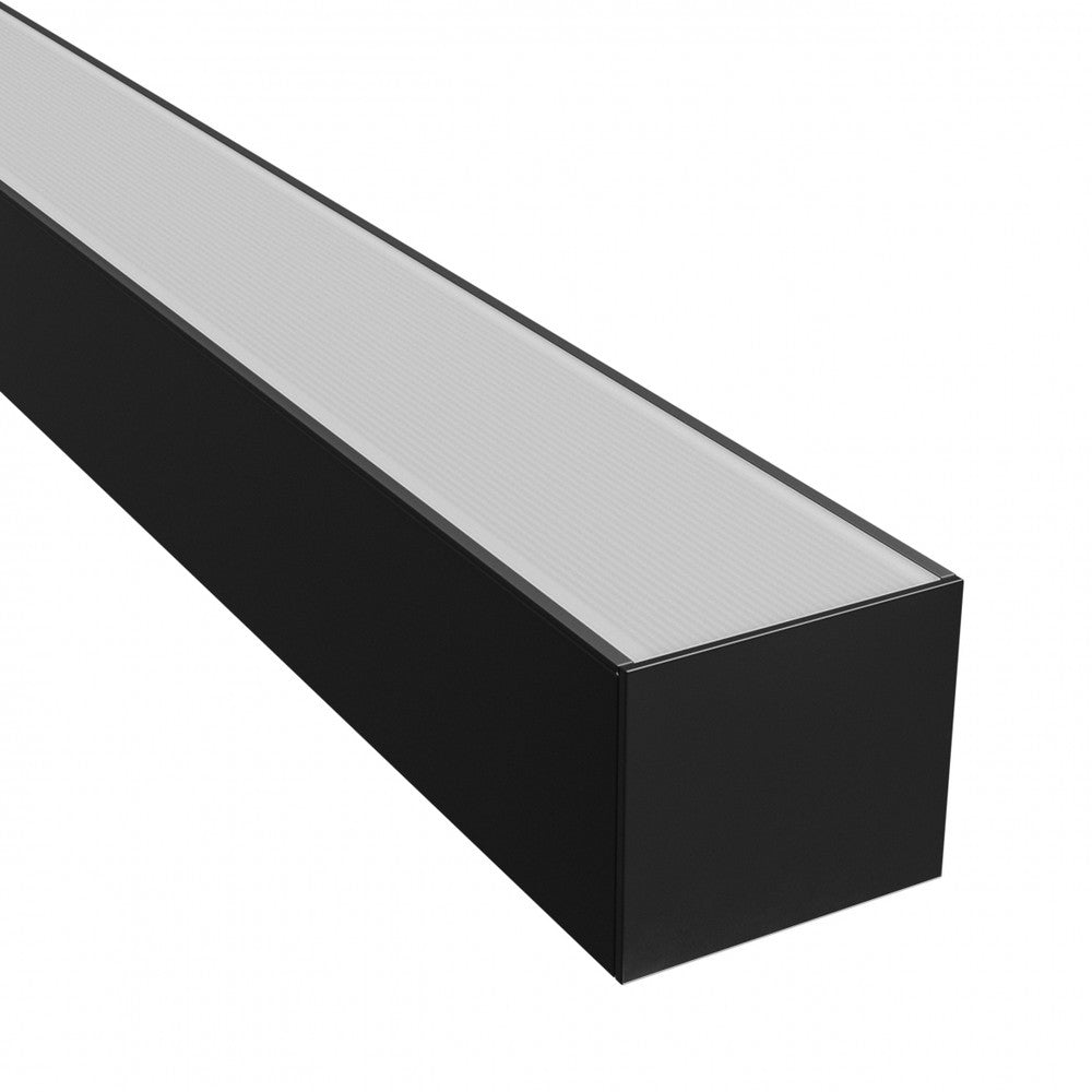 Allday Basic 40W LED Lysstofrør - Sort, 230V, IP20, 1203x42x37mm, 4000lm, RA80, 5 års producentgaranti