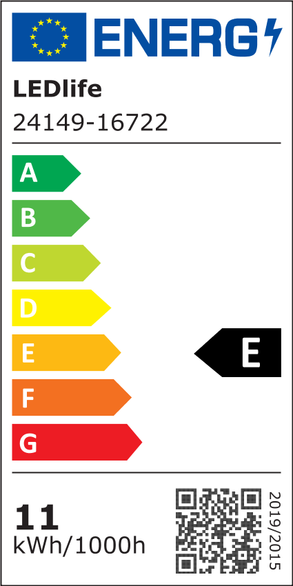LEDlife R7S LED pære - 11W, 118mm, 230V, 1400lm, RA80, Flicker free