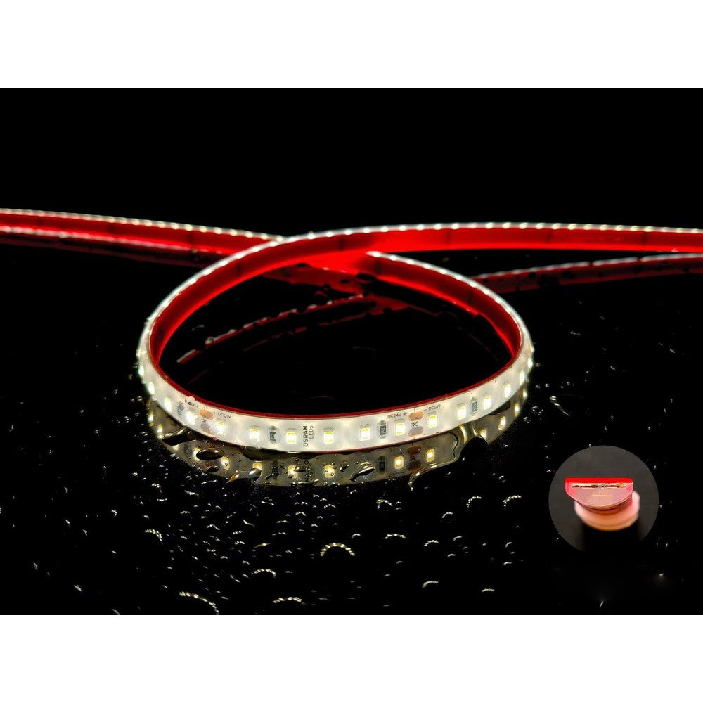Osram 11W/m LED strip, vandtæt - 10m, IP68, 120 LED pr. meter, 24V, RA92