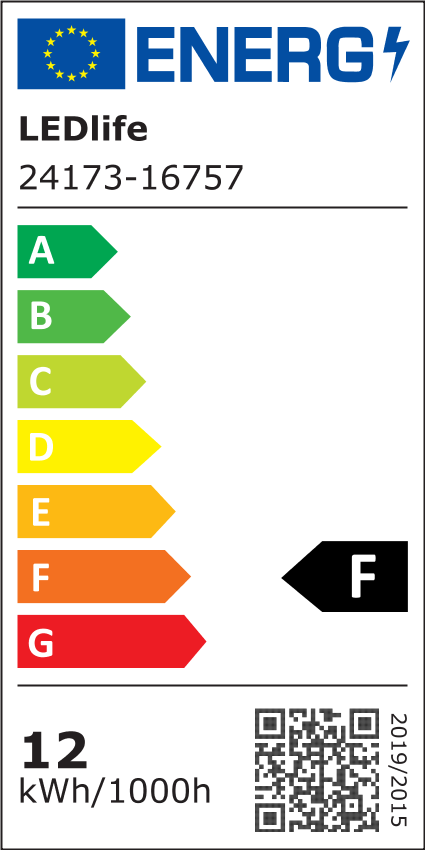 LEDlife DuoLume 12W Sort Væglampe - Op/Ned, Inde/Ude, Inkl. Lyskilde - IP65 Godkendt, 1000lm - RA 80, 230V Input