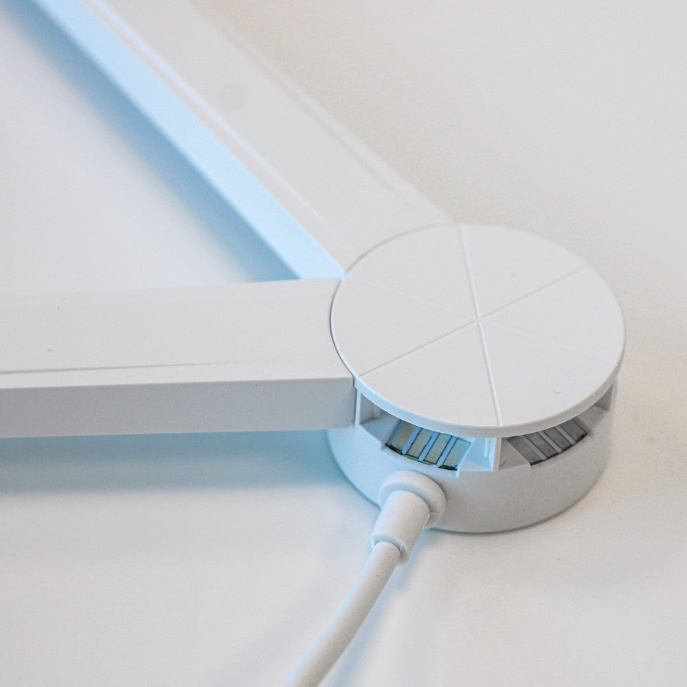 RGBIC Væg LED Sæt - 9 RGBIC Lysskinner, Bluetooth App, USB - Effekt: 8W - Input: 5V