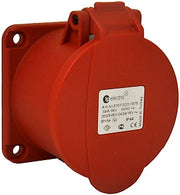 UDTAG TIL INDBYGNING LIGE, 16A, 3P+N+J, 400V, 6H, IP44 (70X70)