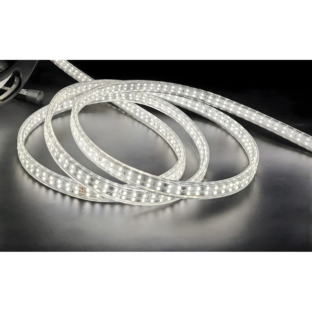 25m 360° arbejdslys LED strip på tromle - 230V, IP67, 360 LED/m, 12W/m, 1500 lm/m - 300W, 37500lm