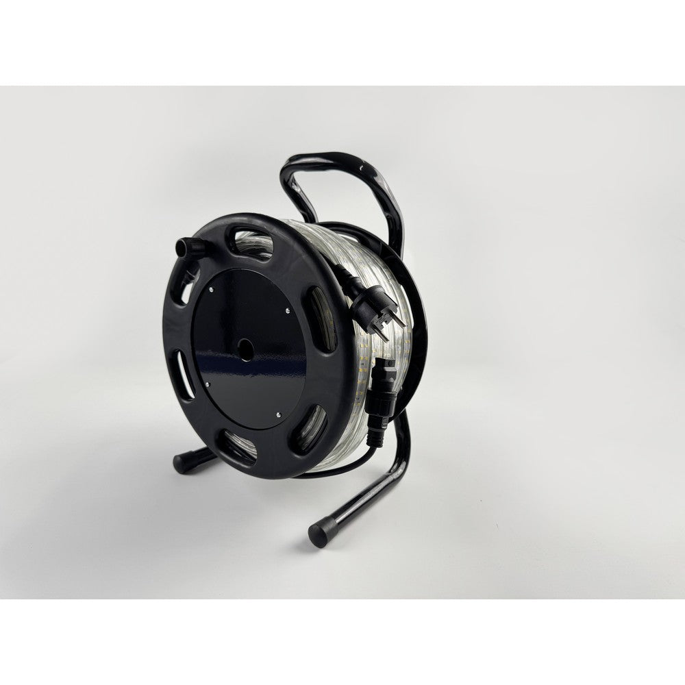 25m 360° arbejdslys LED strip på tromle - 230V, IP67, 360 LED/m, 12W/m, 1500 lm/m - 300W, 37500lm
