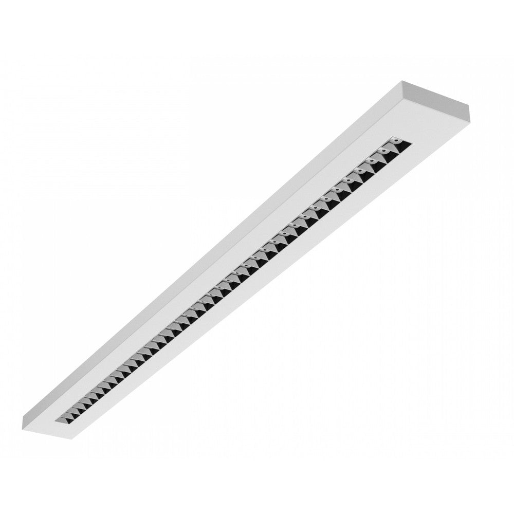 LED Plankebelysning - 40W CCT 230V 40° IP20 1195x100x25 Hvid - Med 5 års garanti og RA90