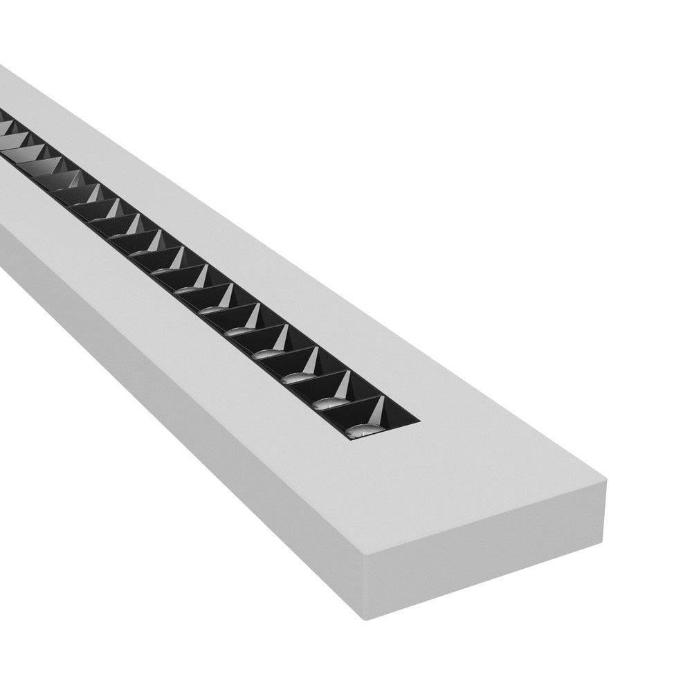 LED Plankebelysning - 40W CCT 230V 40° IP20 1195x100x25 Hvid - Med 5 års garanti og RA90