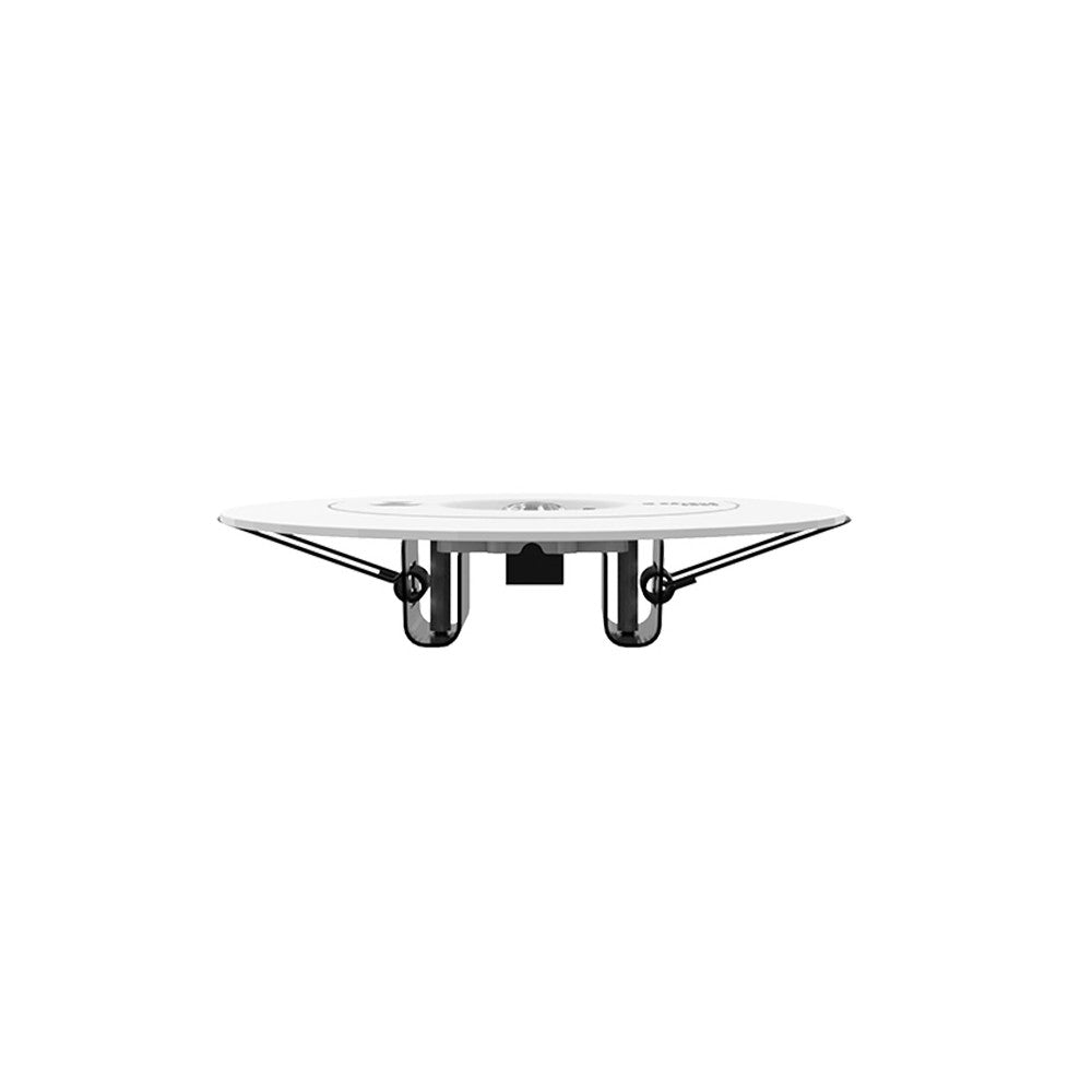 LED nødbelysning spot til loft, 3W - 3 timers batteri, Philips LED, Sort