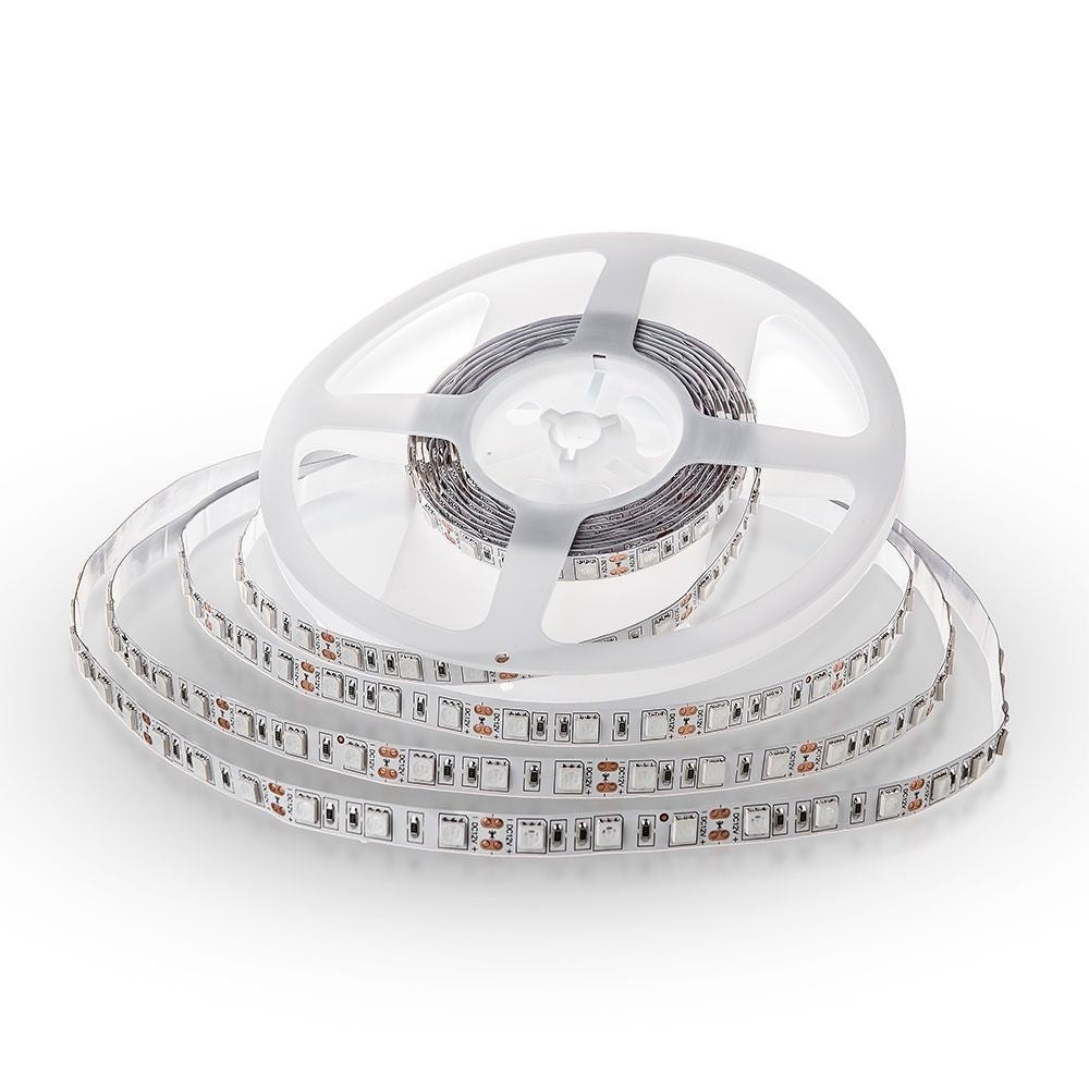 V-Tac 10,8W/m RGB+WW LED strimmel - 5m, 60 LED pr. meter - Input: 12V - 900lm/m