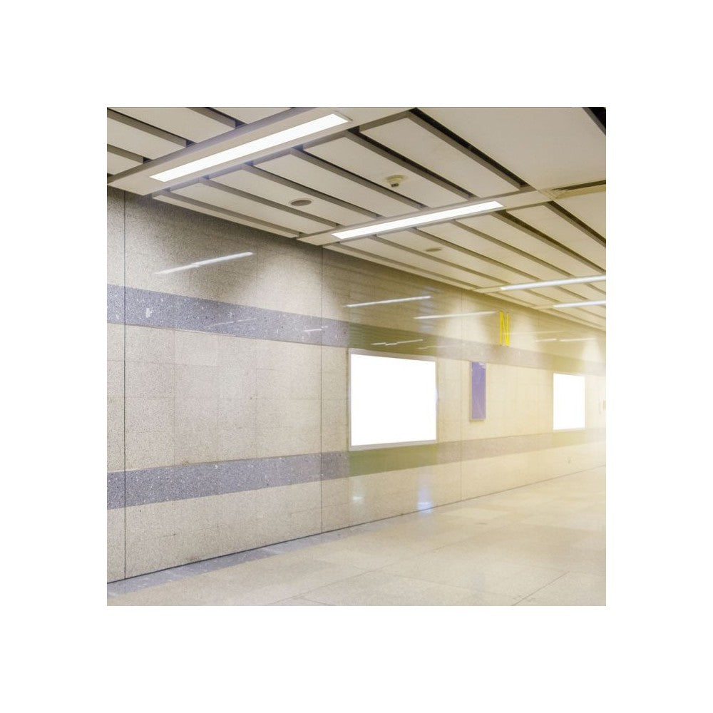 40W LED nedsænket lineært lys med Samsung chip og sølv hus, 6400K