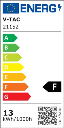 V-Tac 14W LED Spotpære - Samsung LED chip, PAR38, E27, 5 års garanti, 1100lm