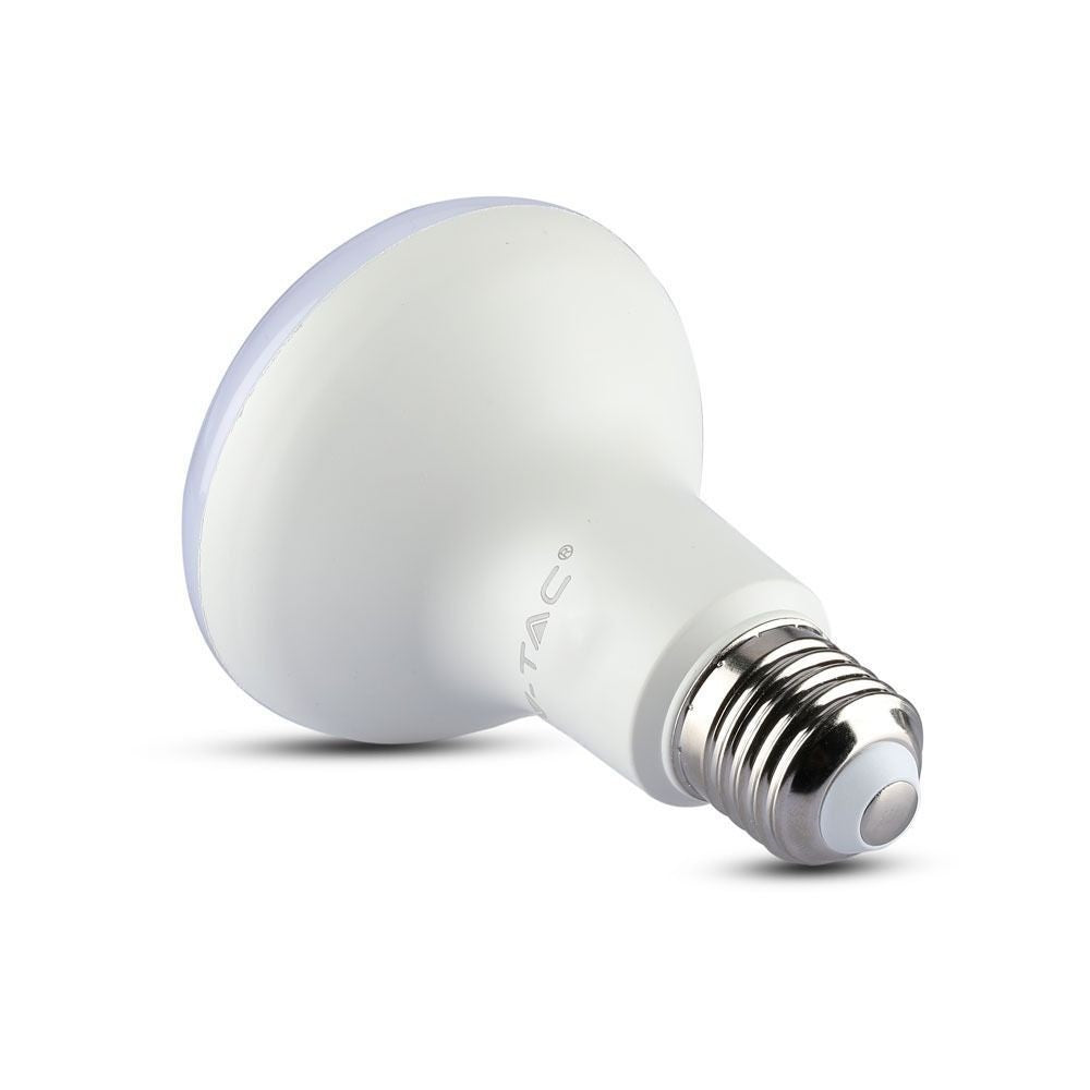 V-Tac 8W LED spotpære - Samsung LED chip, R63, E27 - erstatning for 60W - 230V - 600lm - RA80 - 5 års producentgaranti