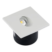 3W Trinlys LED – 4000K, firkantet panel med 270lm og RA80 – Energibesparende belysning til en moderne og stilfuld indretning.