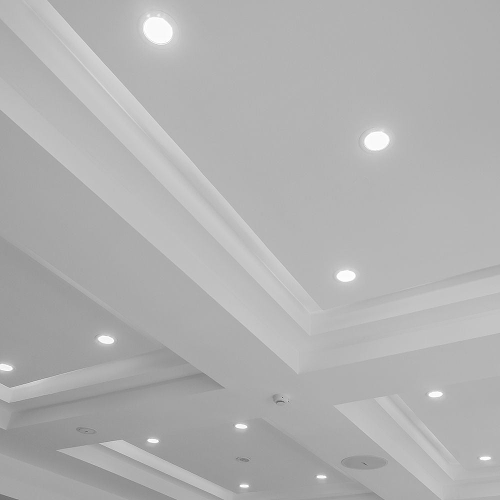 40W Reflektor Downlight - LED, COB, 4000K, Høj Lumen, RA80 - 4800lm