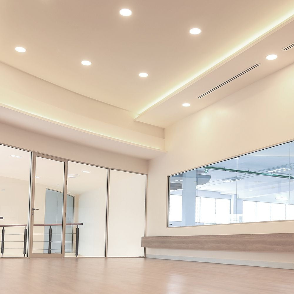 40W Reflektor Downlight - LED, COB, 4000K, Høj Lumen, RA80 - 4800lm