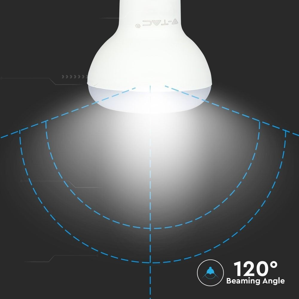 V-Tac 6W LED spotpære - Samsung LED chip, R50, E14, 450lm, RA80, 5 års garanti