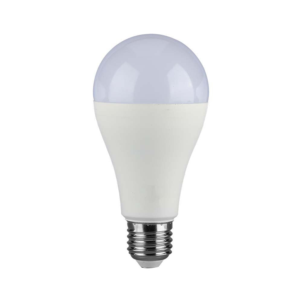 A65 LED Pære 17W E27 - 4000K, 200D - Højtydende og energieffektiv LED pære med 4000K farvetemperatur og 1710lm lysstyrke. RA80 for naturligt lys. Passer til lamper med E27 fatning.