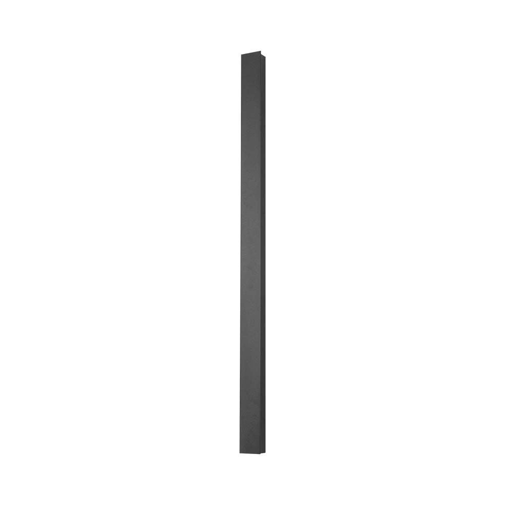 10W LED lineært væglys, sort hus, IP65, 4000K, 1300lm, RA90