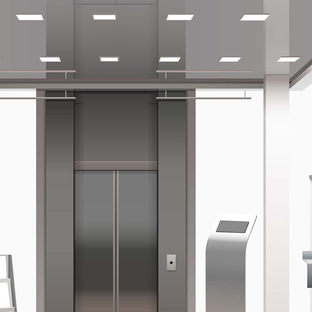 12W Panel Belysning med Samsung Chip, 3000K, Firkantet Design - 5 års Garanti