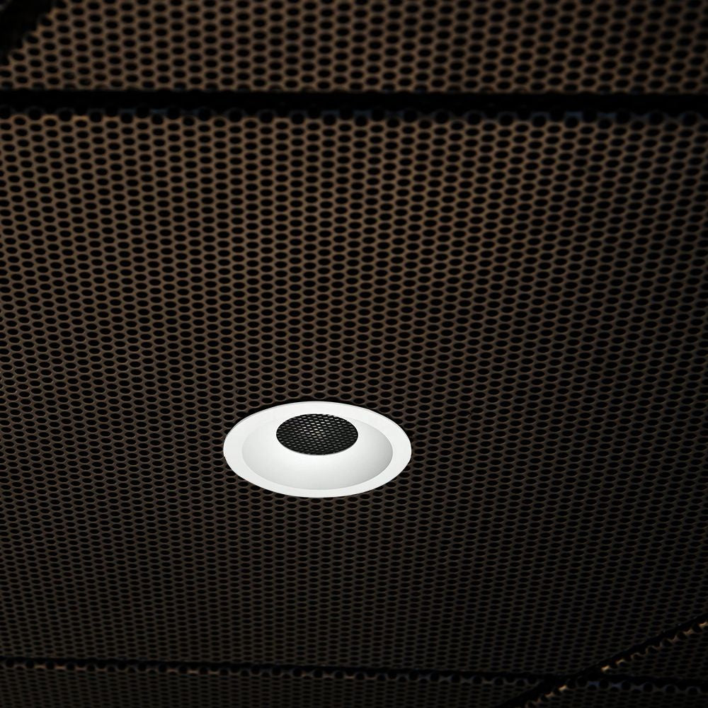 18W Honey Comb Downlight - LED, 3-i-1, Hvid Ring + Sort Varmelegeme - Effekt: 18W, 1860lm, RA90