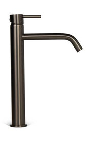 HÅNDVASKARMATUR GUN METAL HØJ MODEL