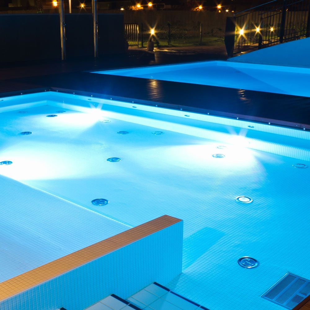 35W LED GLAS POOLLYS 6500K - VT-12135 IP68 12V 4100lm