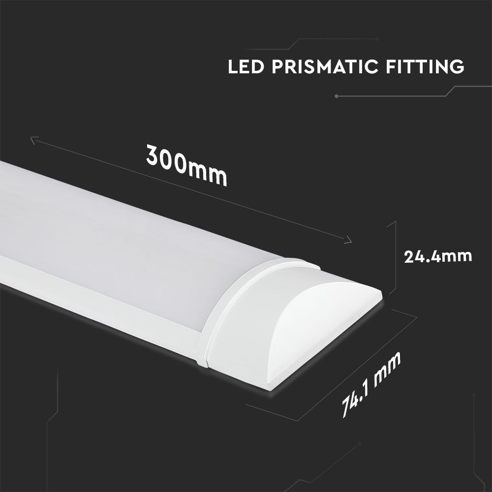 V-Tac 10W LED armatur - Samsung chip, 30 cm, 230V, 1200lm, RA80, 5 års garanti