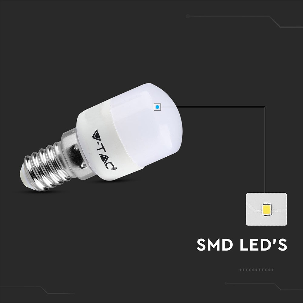 ST26 pære 2W med E14 fatning - plast, varm hvid (3000K), 180lm, RA80