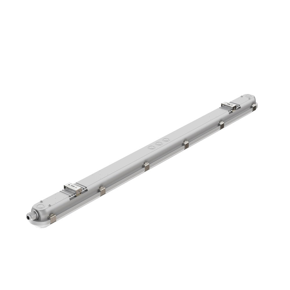 120 cm HiCRI 0-10V Armatur RA90 40W, Gennemfortrådet, IP65 - 5100lm