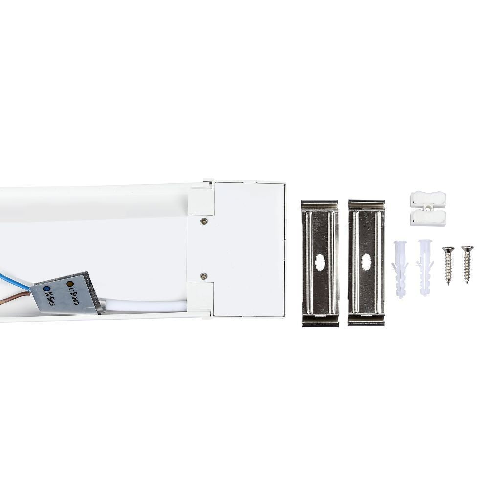 V-Tac 50W LED armatur - Samsung chip, 150 cm, 230V, 6000lm, RA80, 5 års garanti