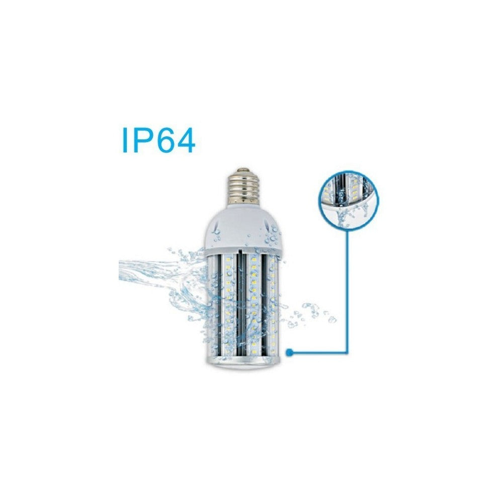 LEDlife MEGA45 LED-pære - 45W, dæmpbar, mat glas, varm hvid, IP64 vandtæt, E40 - 450W erstatning