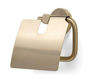 TOILETRULLEHOLDER M/LÅG BØRSTET GULD