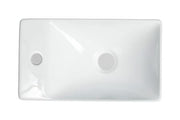 HÅNDVASK 38X22X10CM VENSTRE