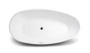 FRITSTÅENDE BADEKAR 1800X900MM MAT HVID