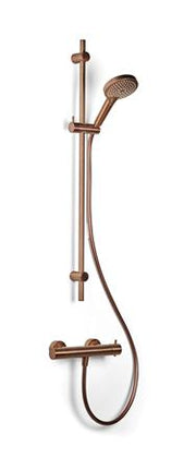 TERMOSTATARMATUR M/BRUSESÆT BØRST BRONZE