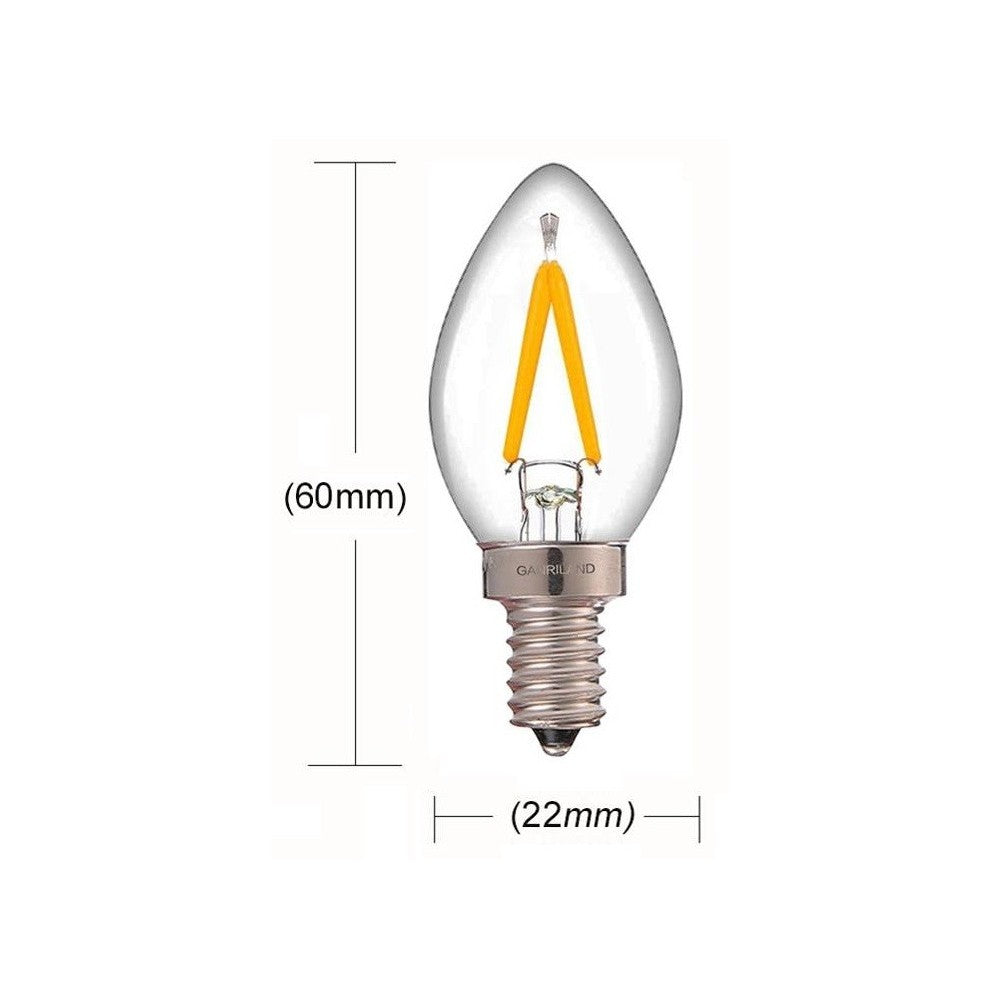 LEDlife 1W Mini Pære - Dæmpbar, E14 Lille Fatning, 230V, 100lm, RA80