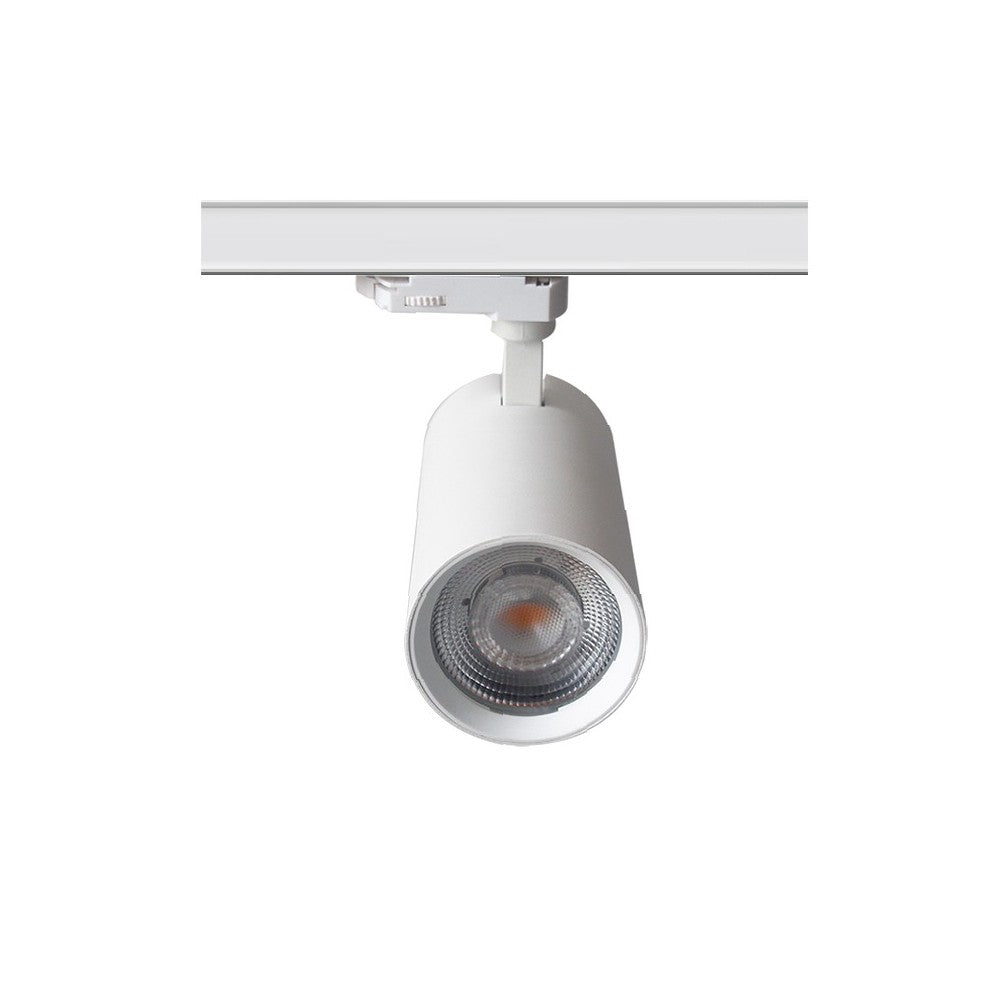 LEDlife hvid skinnespot 28W - Flimmerfri, Citizen LED, RA90, 3-faset