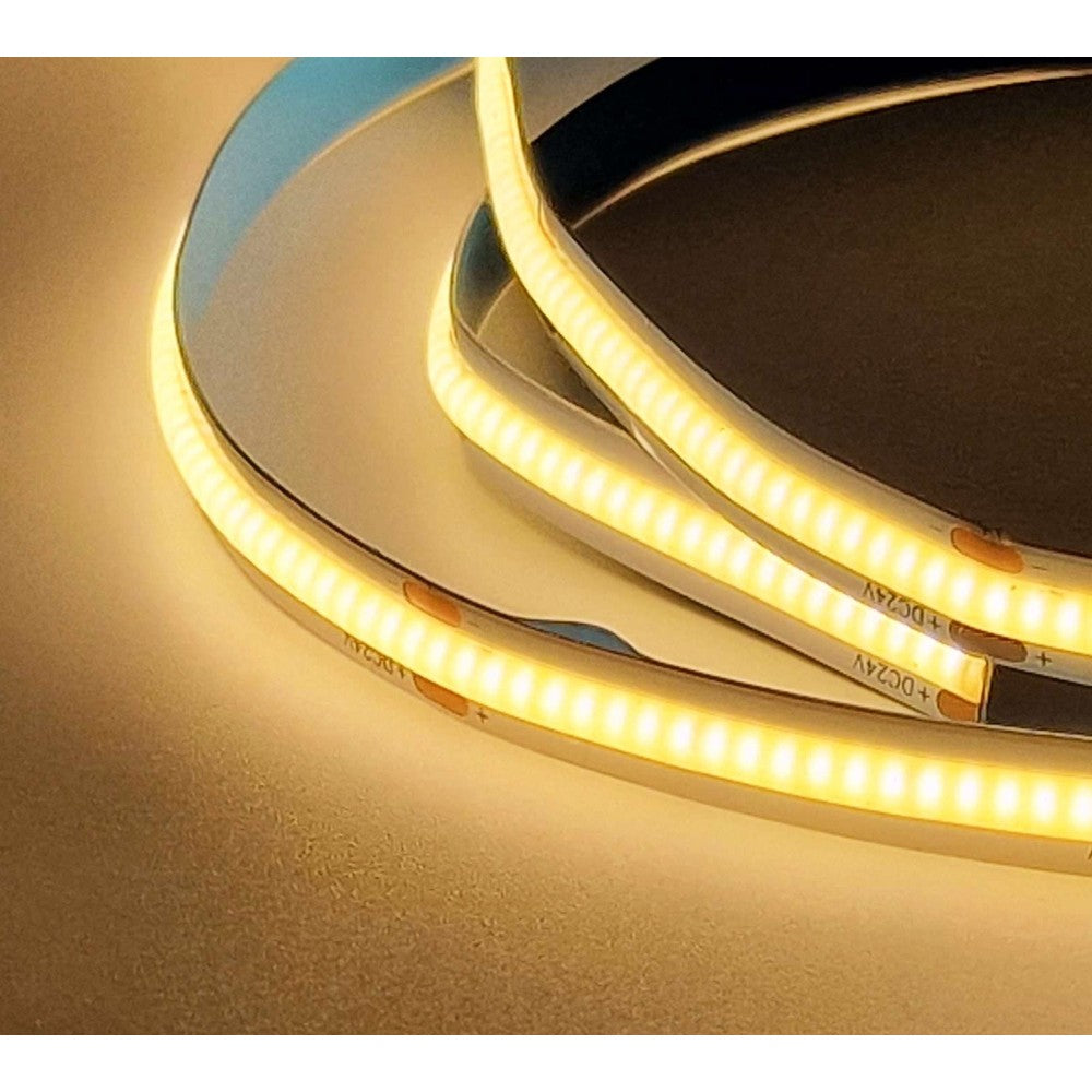 Akustikpanel med sort lys, 240cm, inkl. aluprofil og COB LED strip - 800lm
