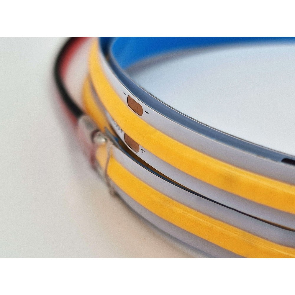 Akustikpanel med sort lys, 240cm, inkl. aluprofil og COB LED strip - 800lm